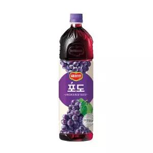 [텐바이텐]롯데 델몬트주스 포도 1.5L 6페트
