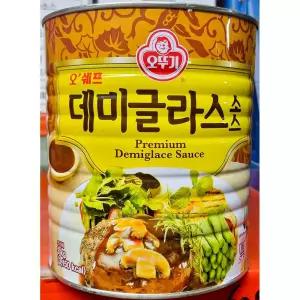 데미그라스소스 (오쉐프 3K)조리용 소스류 돈까스양념 글라스 가스 스테이크 가공 음식 요리용