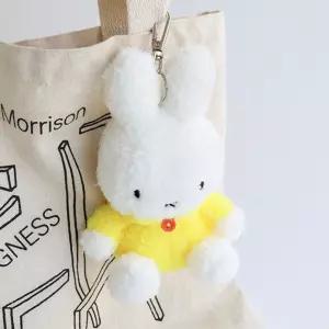 미피 시팅 가방고리 인형 옐로우 열쇠 키링 귀여운링 액세서리 악세사리 우링 노랑 예쁜