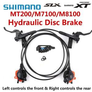 SHIMANO DEORE SLX XT MT200 M7100 M8100 브레이크 산악 자전거 유압 디스크 브레이크 MTB ICE-TECH 왼쪽