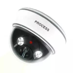 모형 CCTV 카메라 LED 작동 돔형 돌출형 씨씨티비위장형 시계 몰카탐지장 누수감지장치 탐지기 가짜CCTV 불