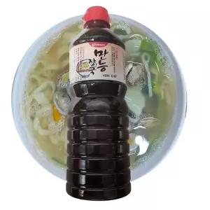만능장국 소스 농충액-0.9L( 업소전문용)양념 육수 칼국수 잔치국수 멸치 김치찌개 된장찌개 전골 나물무침