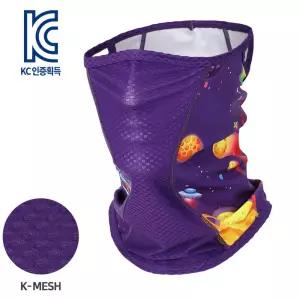 (MASK SR1-SAFE THE PLANET)세이프 더 플래닛 K-매쉬 마스크자전거토시 쿨토시 라이딩 팔토시 두건 스컬캡