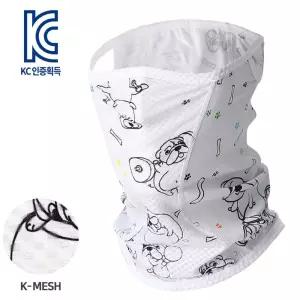 (MASK SR1-BULLDOG)불독 K-매쉬 마스크자전거토시 쿨토시 라이딩 팔토시 두건 스컬캡 스포츠의류 헬멧 스컬