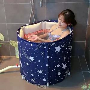 접이식 1인 욕조 가정용 미니 성인 간이 1용 이동식 휴대용 대형 전신 원룸 욕조통 야외 목욕통1 폴딩 반신