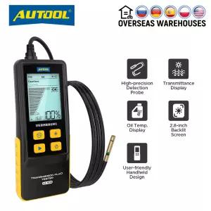 AUTOOL AS505 자동차 변속기 오일 테스터 ATF 교환기 기어박스 오일 테스터 도구 디지털 디스플레이 (휘발