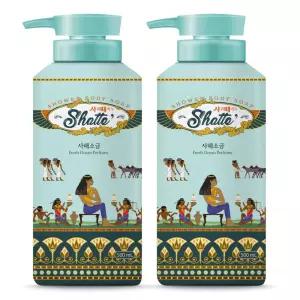 무궁화 샤워때비누 사해소금 바디솝 500ml X 2개 클렌저 클린서 각질제거 관리 묵은 필링 필필
