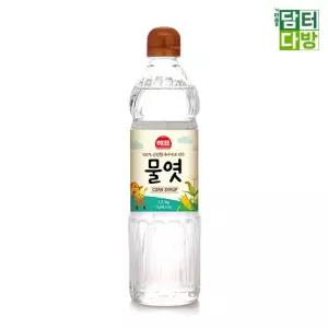 사조해표 물엿 1.2kg X 3개요리당12KG 올리고당대용량 소스 조미료 양념장 간편 백설 요리당 백설당 울엿