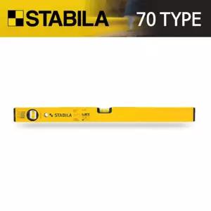 스타빌라-70수평 450mm(18 ) 0.5mm m (1EA)계 수평기 수평자 수직계 수평대 레벨 측정공구 산업용품