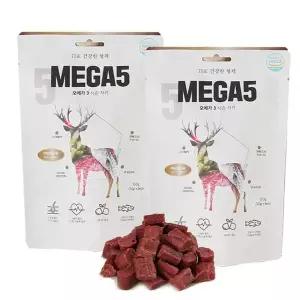 [NS홈쇼핑]메가파이브 150g x2개 강아지/고양이 오메가3 사슴져키간식[35925192]
