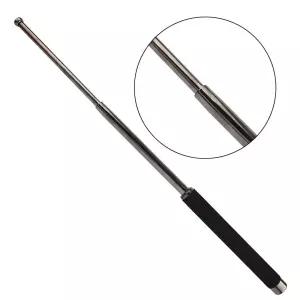 고탄소강 SS 삼단봉 640mm 확장형 호신 강철 01블랙