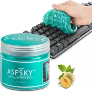 ASFSKY 키보드 클리닝 젤 는 틈새의 먼지와 이물질에 달라붙어 자동차 실내 청소 사무실 전자제품