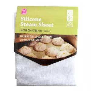 찜시트 60cm 사용간편한 사각 실리콘 찜판 실리콘찜시트 실리콘찜판 찜깔개