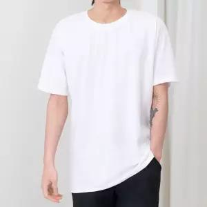 베이직 롱반팔 롱면티 모던심플 남자 여름티셔츠 편한반팔티 촉감좋은
