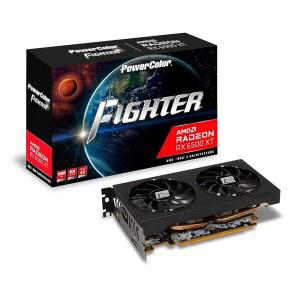 게이밍 카드, rx 파이터 gddr6 라데온 amd xt 메모리 6500 파워컬러 탑재 4gb 그래픽