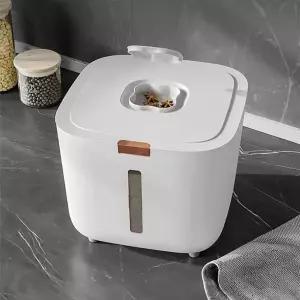 쌀통 10kg 오브제 주방용품 싱크대용품 쌀보관함 주방보관함 흰쌀