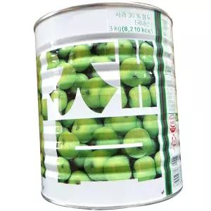 가림 사과잼 3kg 6개 업소용 대용량 토스트잼