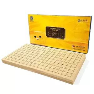 접이식바둑판 12mm 400x400x12나무 오목판 접히는 간편 테이블게임 게임용