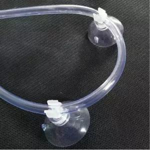 관상어용품 에어 기포 어항 수족관 에어호스 이탄호스 투명 고무 흡착 큐방 5개