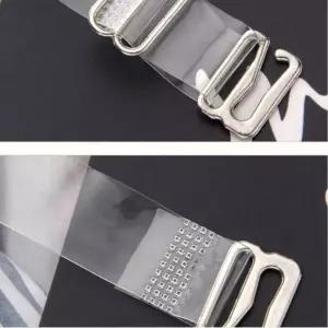 여성 언더웨어 소품 투명브라끈 1.2cm 어깨끈 패션 브래지어 교체용 끈