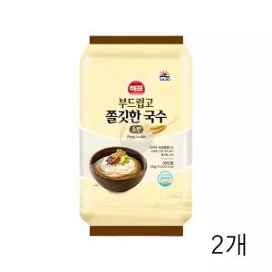 [하프클럽/]WL 해표 부드럽고 쫄깃한 국수 소면 3kg X 2개 대용량 업소용 식당