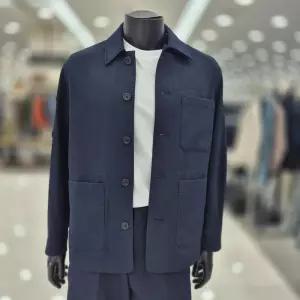 [파렌하이트][25S/S] 네이비 스트라이프 라이트 웨이브초어 자켓 FKE4344_JK