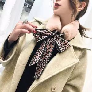 [하프클럽/]토끼털 스카프 숏 목도리
