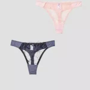 [하프클럽/]여성용 시스루 망사 팬티 데일리 속옷 여자친구 선물용