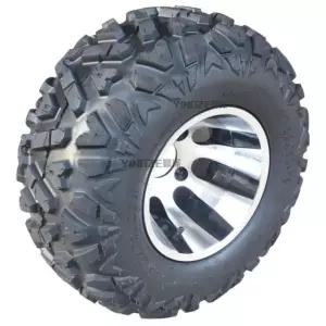 사륜바이크 바퀴 산악용 타이어 오토바이 적재함 알루미늄 소품 단일상품 23X7 10 inch tires (