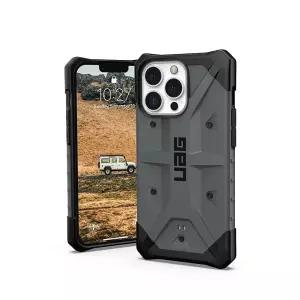 URBAN ARMOR GEAR UAG 디자인 아이폰 13 프로 케이스 그레이 실버 견고한 경량 슬림 충격 방지 패스파인더