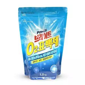 브라이트 표백제 1.5kg산소계표백세제 천연 섬유 세탁 빨래