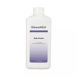 Dukal DawnMist 옥수수 전분 베이비 파우더 396.9g14온스 - 12개 팩 및 성인용 부드러운 탈크 프리 포뮬러