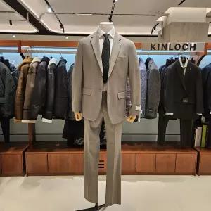 킨록바이킨록앤더슨 베이지 모직 트윌 스판성 셋업정장(CKS55C2M6)