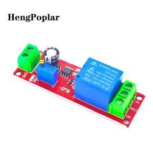5pcs NE555 DK555 타이머 스위치 조절식 분리 모듈 시간 지연 릴레이 DC 12V 실드 0 ~ 10S