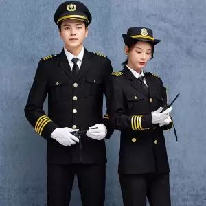 코스튬 승무원 파일럿 파티 의상 조종사 코스프레 미군 졸업사진