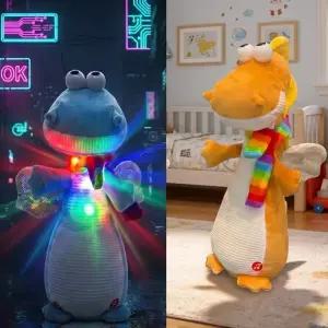 LED 뮤직 녹음 따라디노 앵무새 춤추는 공룡인형 녹음인형 어린이날선물