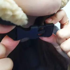 방한모 겨울모자 방한 군인 귀마개 군밤모자 블랙