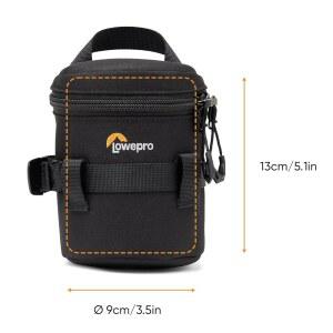 LOWEPRO PROTACTIC LCS 13 III 카메라 렌즈 케이스 파우치 DSLR 미러리스 카메라 VOL 5L DIM 12X3 54X3 54인치 가방 사진작가 비디오그래퍼용