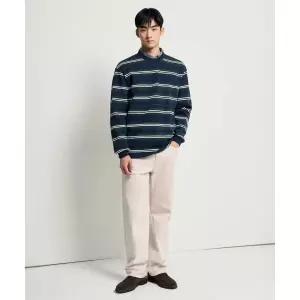 [매장정품] 빈폴 멘 멀티 스트라이프 긴소매 스웨트 셔츠 네이비 BC6141C53R