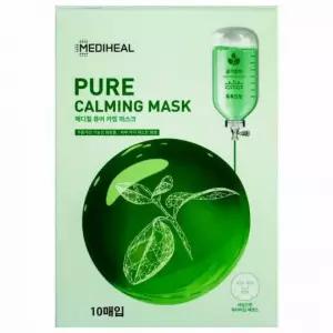 진정케어 메디힐 퓨어 카밍 마스크팩 20ml 10매 피부 진정 수분 팩 1일1팩