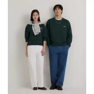 [매장정품] 빈폴 멘 클럽 루즈핏 스웨트 셔츠 - 그린 BC6241C60M