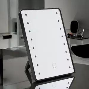 GDM 블랙라인 스타일 3단 LED 조명 거울 LED조명거울