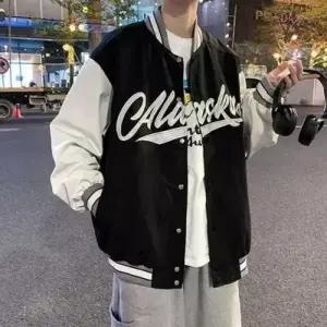 [텐바이텐][홍은]캐주얼 디자인 레터링 바시티 가을 자켓 패션 간절기용아우터