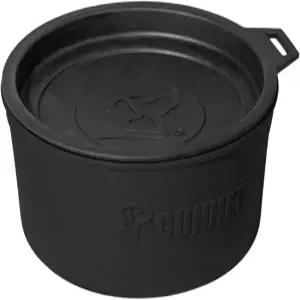 방수 여행 뚜껑이 있는 GUNNER 개 그릇 7.5인치 x 3.75인치 1.3파운드 7컵 용량 BPA 프리 방청 충격 방지