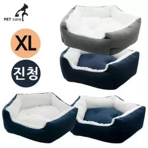 오각하우스 방석 진청 특대 무아지경 강아지 하우스 방석