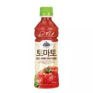 웅진 가야농장 토마토 주스 340ml 24개