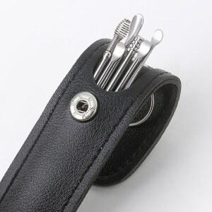 귀지집게 여성 남성 청소기 피커 EARPICK 리무버 큐렛 케어 픽업 청소 스푼 키트