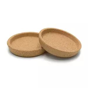 컵받침 컵받침홀더 9cm 홈카페분위기 코르크 2개입 티코스터