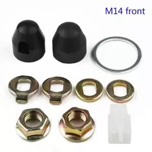 M14 잠금 너트 잠금 와셔 스페이서 너트 커버 전동가 포함된 전기 자전거 부품용 전기 자전거 허브 전동 액