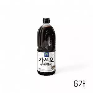 [하프클럽/]WL 면사랑 가쓰오 우동장국 1.8L X 6개 식자재 식당용우동소스 우
